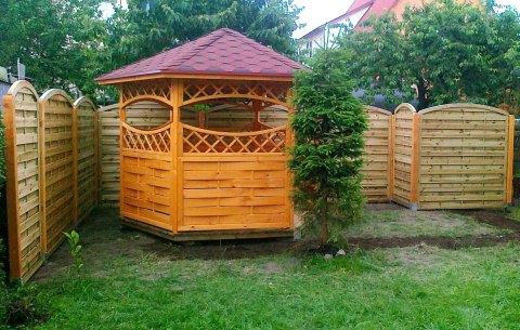 Altanka sześciokątna 3.0 (330cm x 330cm) Altanka sześciokątna 3.0 (330cm x 330cm)