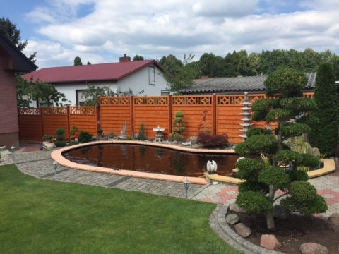 EU Płot z ornamentem 180 X 180 EU Płot z ornamentem 180 X 180