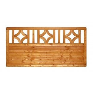 EU Płot z ornamentem niski 180x90 EU Płot z ornamentem niski 180x90