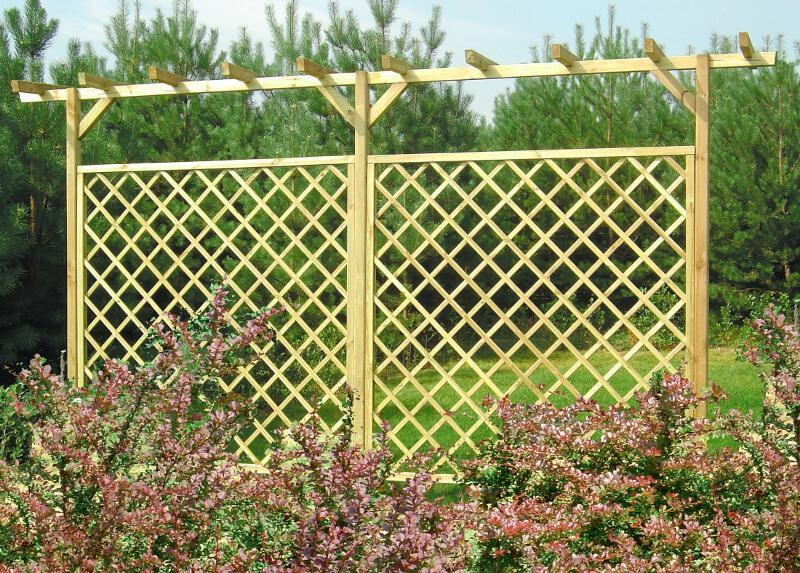Pergola | Ogrodowa podwójna 240 x 450 x 60 cm Pergola | Ogrodowa podwójna 240 x 450 x 60 cm