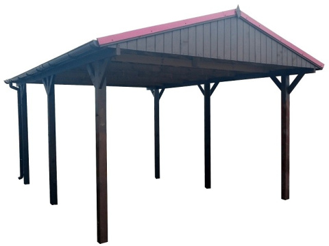 Wiata garażowa CARPORT BOX X 400x600 Wiata garażowa CARPORT BOX X 400x600