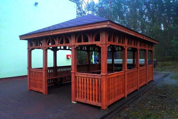Altana 11 | Drewniana Stokrotka 4 x 6 m Altana 11 | Drewniana Stokrotka 4 x 6 m