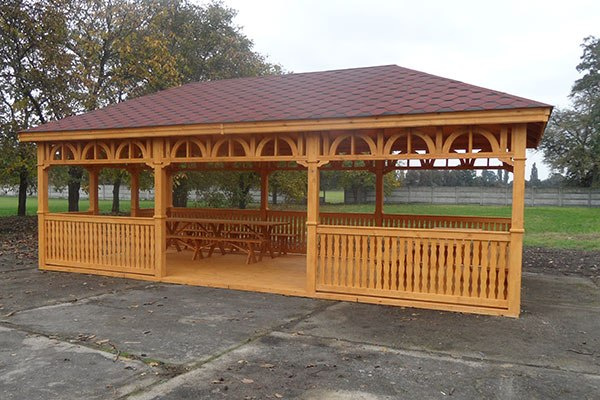 Altana 11 | Drewniana Stokrotka 4 x 6 m Altana 11 | Drewniana Stokrotka 4 x 6 m