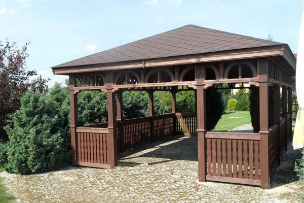 Altana 11 | Drewniana Stokrotka 4 x 6 m Altana 11 | Drewniana Stokrotka 4 x 6 m