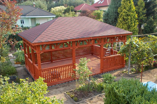 Altana 11 | Drewniana Stokrotka 4 x 6 m Altana 11 | Drewniana Stokrotka 4 x 6 m