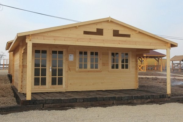 Domek | Hannah 500 x 600 cm + Taras 571 x 240 cm Domek | Hannah 500 x 600 cm + Taras 571 x 240 cm