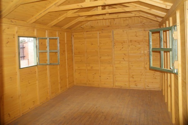 Domek ogrodowy | Peter 300 x 300 cm + Taras 150 cm Domek ogrodowy | Peter 300 x 300 cm + Taras 150 cm