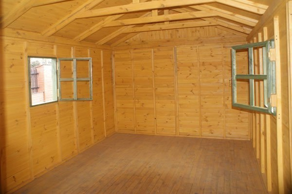 Domek ogrodowy | Peter 300 x 450 cm + Taras 225 cm Domek ogrodowy | Peter 300 x 450 cm + Taras 225 cm