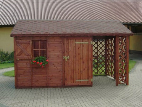 Domek narzędziowy Bonifacy 3 x 4,5 Domek narzędziowy Bonifacy 3 x 4,5