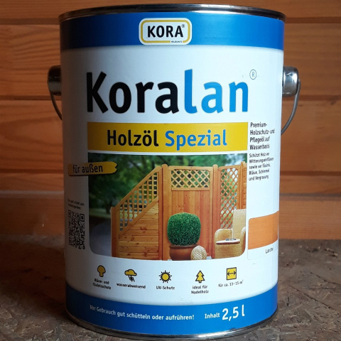 Koralan 2,5L Olej specjalny do drewna Koralan 2,5L Olej specjalny do drewna