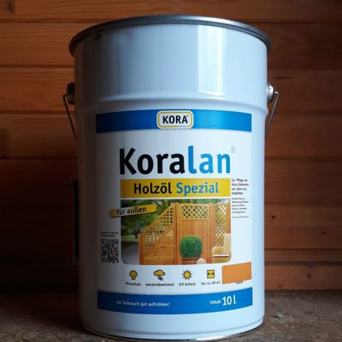 Koralan 10L Olej specjalny do drewna Koralan 10L Olej specjalny do drewna