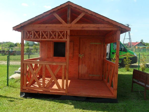 Domek ogrodowy | Michael 300 x 300 cm + Taras 225 cm Domek ogrodowy | Michael 300 x 300 cm + Taras 225 cm
