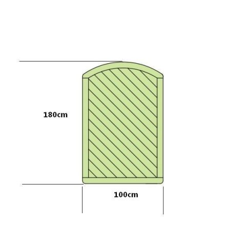 Płot Juta 180x100 Płot Juta 180x100