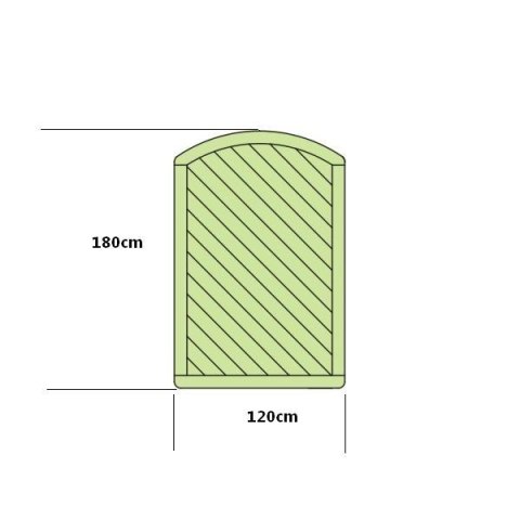 Płot Juta 180x120 Płot Juta 180x120