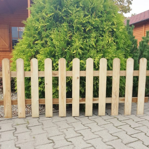 Płot sztachetowy 180x70 Płot sztachetowy 180x70