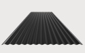 Pokrycie dachu Płyta trapezowa 2,6 m PVC falista 76-18 czarna