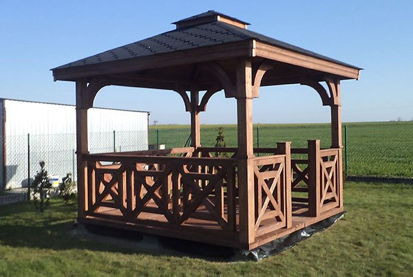 Altana 18 | Drewniana Przebiśnieg 3 x 3 m Altana 18 | Drewniana Przebiśnieg 3 x 3 m