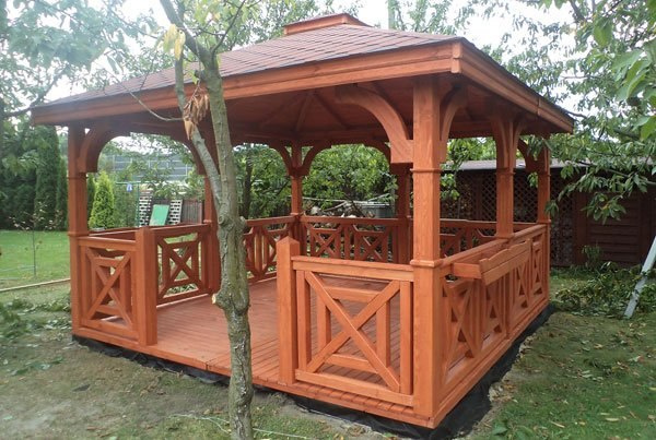 Altana 18 | Drewniana Przebiśnieg 3 x 3 m Altana 18 | Drewniana Przebiśnieg 3 x 3 m