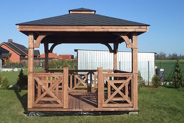 Altana 18 | Drewniana Przebiśnieg 5 x 5 m Altana 18 | Drewniana Przebiśnieg 5 x 5 m