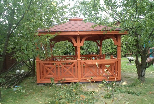 Altana 18 | Drewniana Przebiśnieg 5 x 5 m Altana 18 | Drewniana Przebiśnieg 5 x 5 m