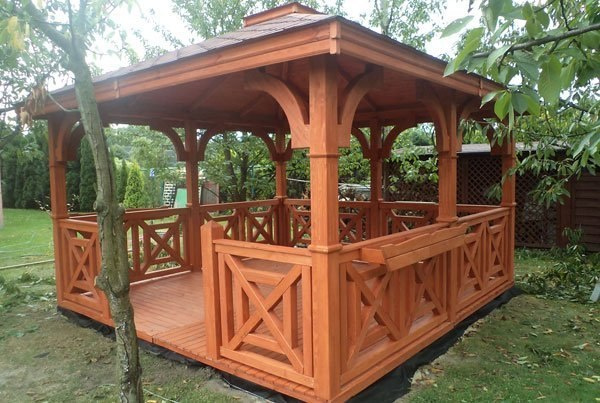 Altana 18 | Drewniana Przebiśnieg 5 x 5 m Altana 18 | Drewniana Przebiśnieg 5 x 5 m