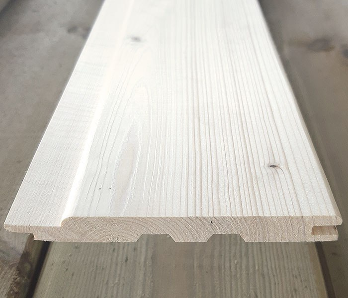 Deska podbitkowa 14 x 121 x 4800 mm | Paczka 3,485 m2 | 48 zł / m2 Deska podbitkowa 14 x 121 x 4800 mm | Paczka 3,485 m2 | 48 zł / m2