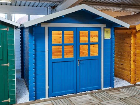 Domek Montreal 250x220 deska 28mm z podłogą Domek Montreal 250x220 deska 28mm z podłogą