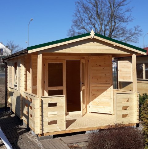 Domek Sarah 320x320 + Taras 300x150 Domek Sarah 320x320 + Taras 300x150