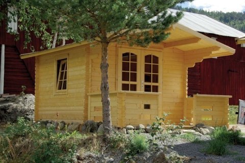 Domek Sarah 320x320 + Taras 300x150 Domek Sarah 320x320 + Taras 300x150