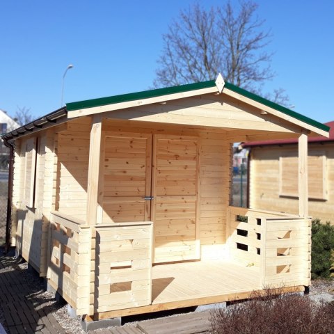Domek Sarah 320x320 + Taras 300x150 Domek Sarah 320x320 + Taras 300x150