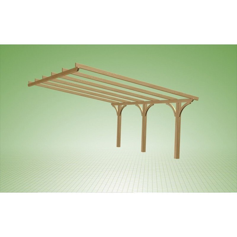Zadaszenie tarasu | Proste 500 x 525 cm Zadaszenie tarasu | Proste 500 x 525 cm