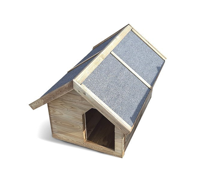 Buda dla psa | Mała ocieplona 60 x 90 x 70 cm Buda dla psa | Mała ocieplona 60 x 90 x 70 cm
