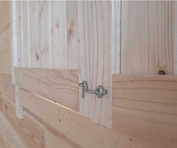 Domek | Ogrodowy letniskowy Jeremi 25m2 500x500cm 35mm z podłogą i tarasem 150 cm Domek | Ogrodowy letniskowy Jeremi 25m2 500x500cm 35mm z podłogą i tarasem 150 cm