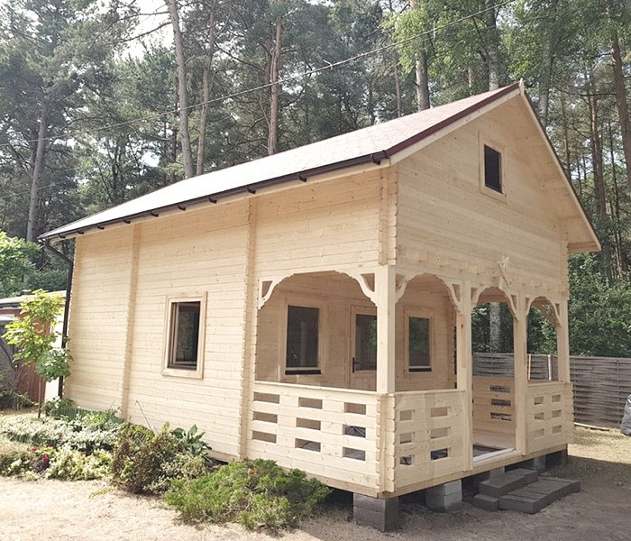 Domek | Gregor z poddaszem 500 x 700 cm Domek | Gregor z poddaszem 500 x 700 cm
