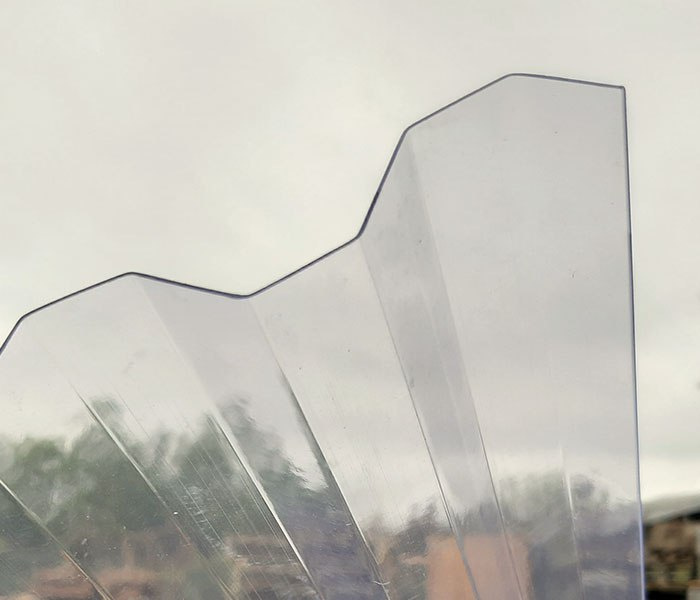 Pokrycie dachu | Płyta trapezowa PVC 2,6 m Pokrycie dachu | Płyta trapezowa PVC 2,6 m