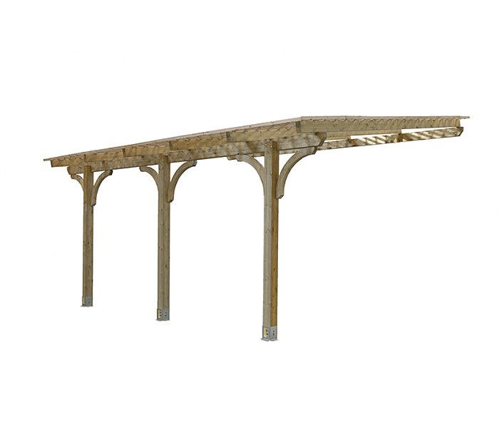 Zadaszenie tarasu | Proste 410 x 525 cm Zadaszenie tarasu | Proste 410 x 525 cm