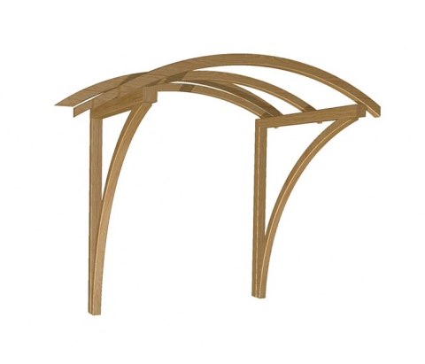 ZADASZENIE | Wejścia 200 x 302 cm ZADASZENIE | Wejścia 200 x 302 cm