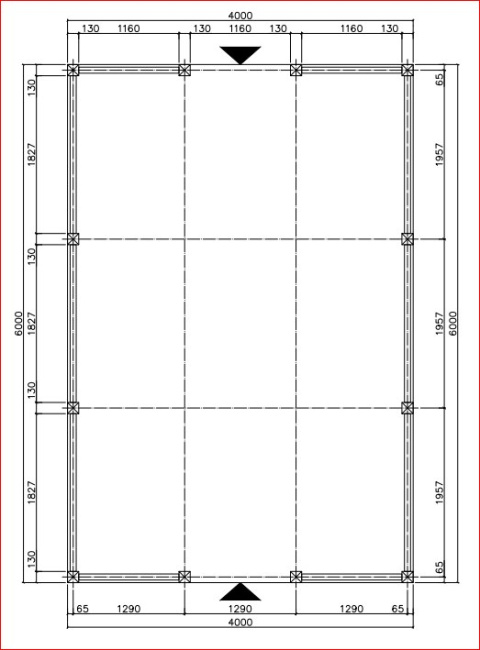 Altana 11 | Drewniana 4 x 6 Stokrotka Altana 11 | Drewniana 4 x 6 Stokrotka
