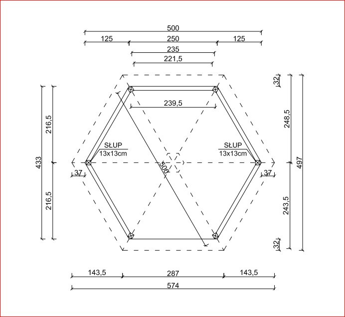 Altana 4 | Drewniana 5 m Bratek Altana 4 | Drewniana 5 m Bratek
