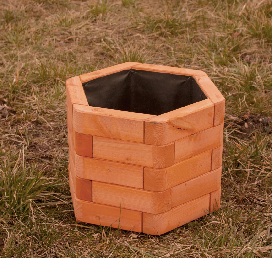 Donica | Toskania miodowa 50 x 50 x 35 cm Donica | Toskania miodowa 50 x 50 x 35 cm