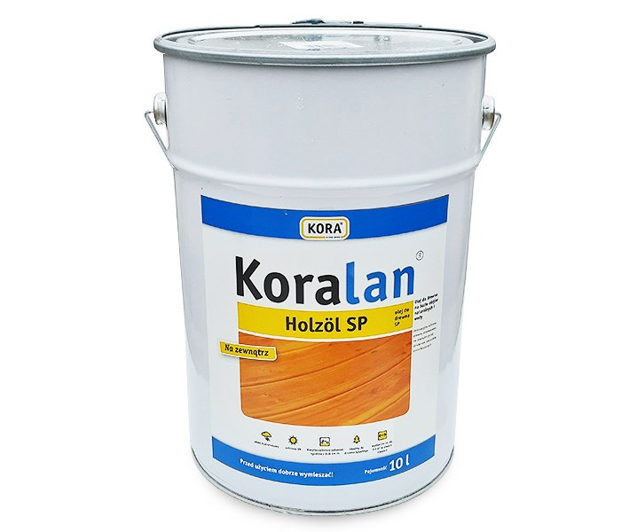 Koralan | 10L Olej specjalny do drewna Koralan | 10L Olej specjalny do drewna