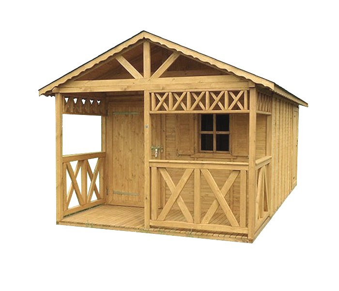 Domek ogrodowy | Michael 300 x 300 cm + Taras 300 cm Domek ogrodowy | Michael 300 x 300 cm + Taras 300 cm