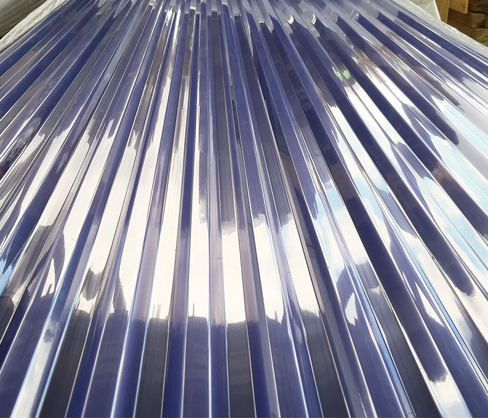 Pokrycie dachu | Płyta trapezowa PVC 3 m Pokrycie dachu | Płyta trapezowa PVC 3 m