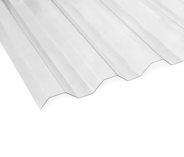 Pokrycie dachu | Płyta trapezowa poliwęglan bezbarwny 3,5 m