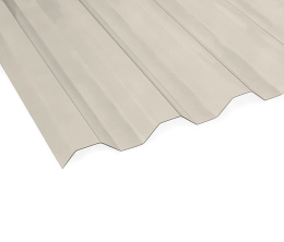 Pokrycie dachu | Płyta trapezowa poliwęglan brązowa 2,6 m
