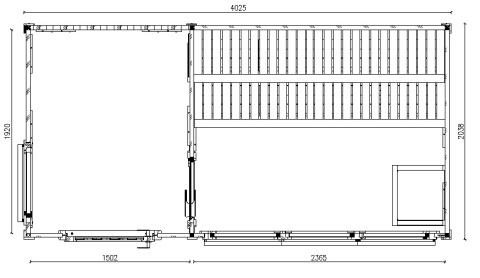 Sauna ogrodowa | AZALIA 400 x 200 zewnętrzna Sauna ogrodowa | AZALIA 400 x 200 zewnętrzna