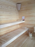 Sauna ogrodowa | PRYMULKA 250 x 200 zewnętrzna