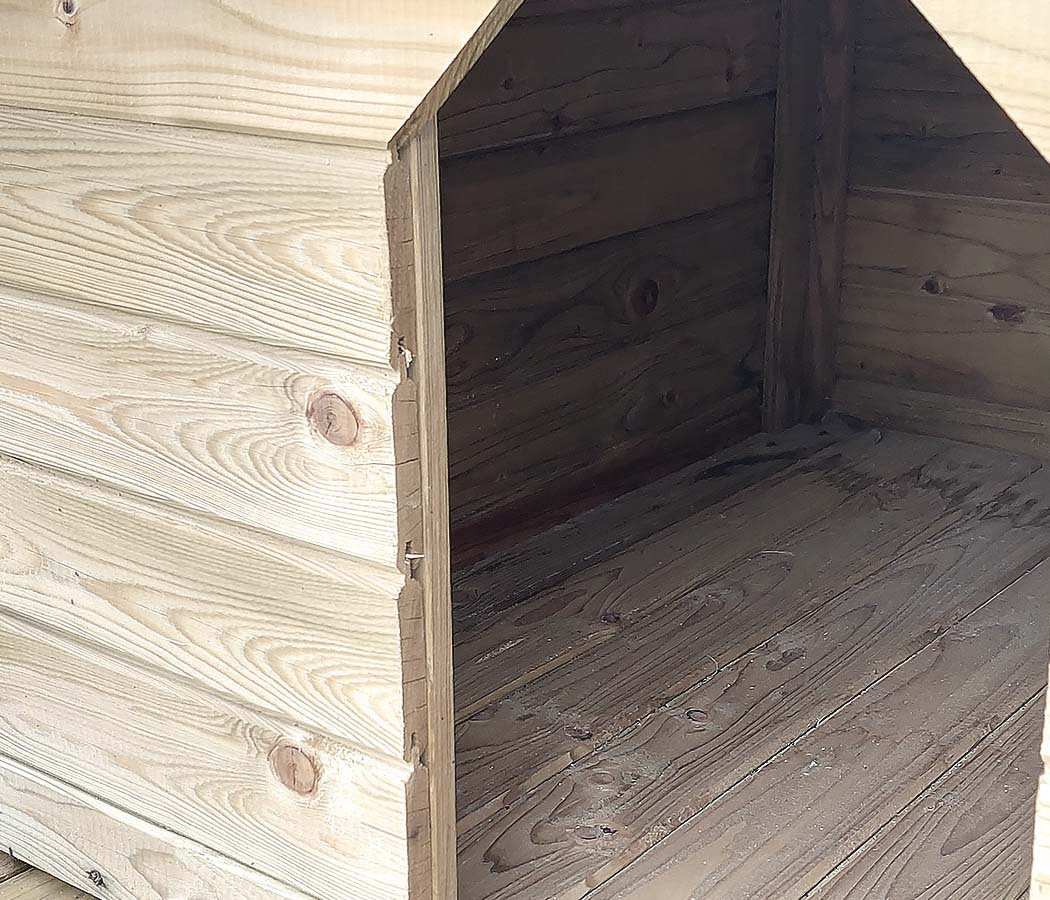 Buda dla psa | Mała 70 x 85 x 72 cm Buda dla psa | Mała 70 x 85 x 72 cm
