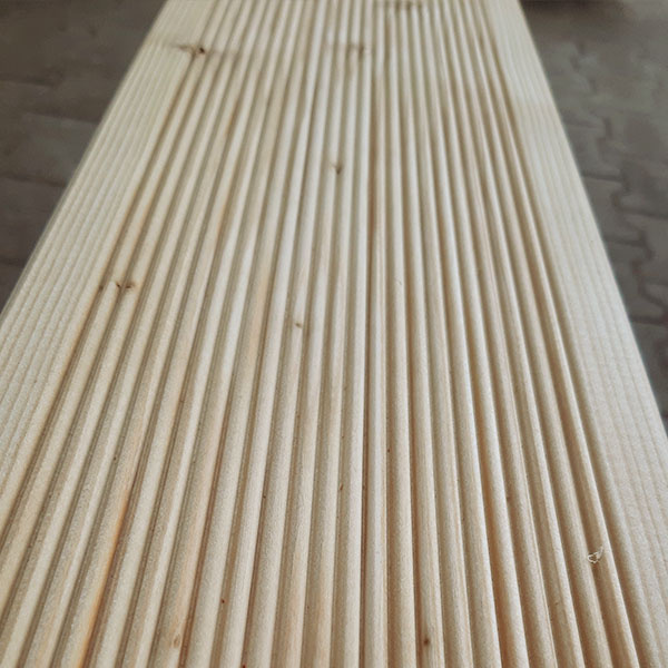 Deska tarasowa modrzew syberyjski 27 x 143 x 4000 mm Deska tarasowa modrzew syberyjski 27 x 143 x 4000 mm