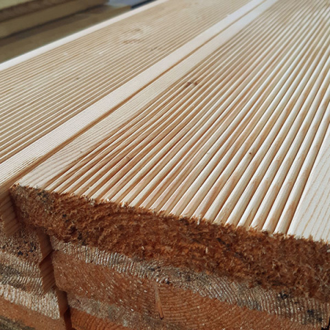 Deska tarasowa | modrzew syberyjski 27 x 143 x 4000 mm Deska tarasowa | modrzew syberyjski 27 x 143 x 4000 mm